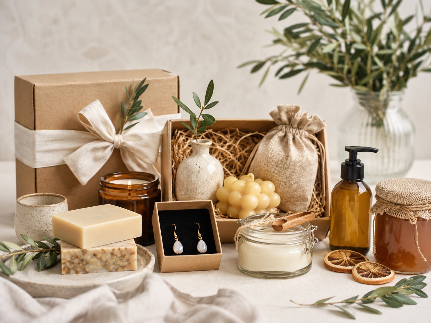 Productos artesanales para catálogo de emprendimiento local