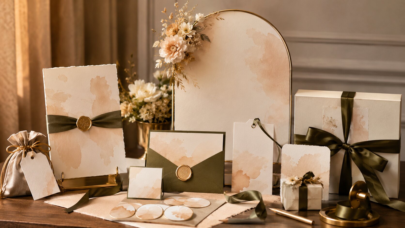 Estilo minimal para evento moderno
