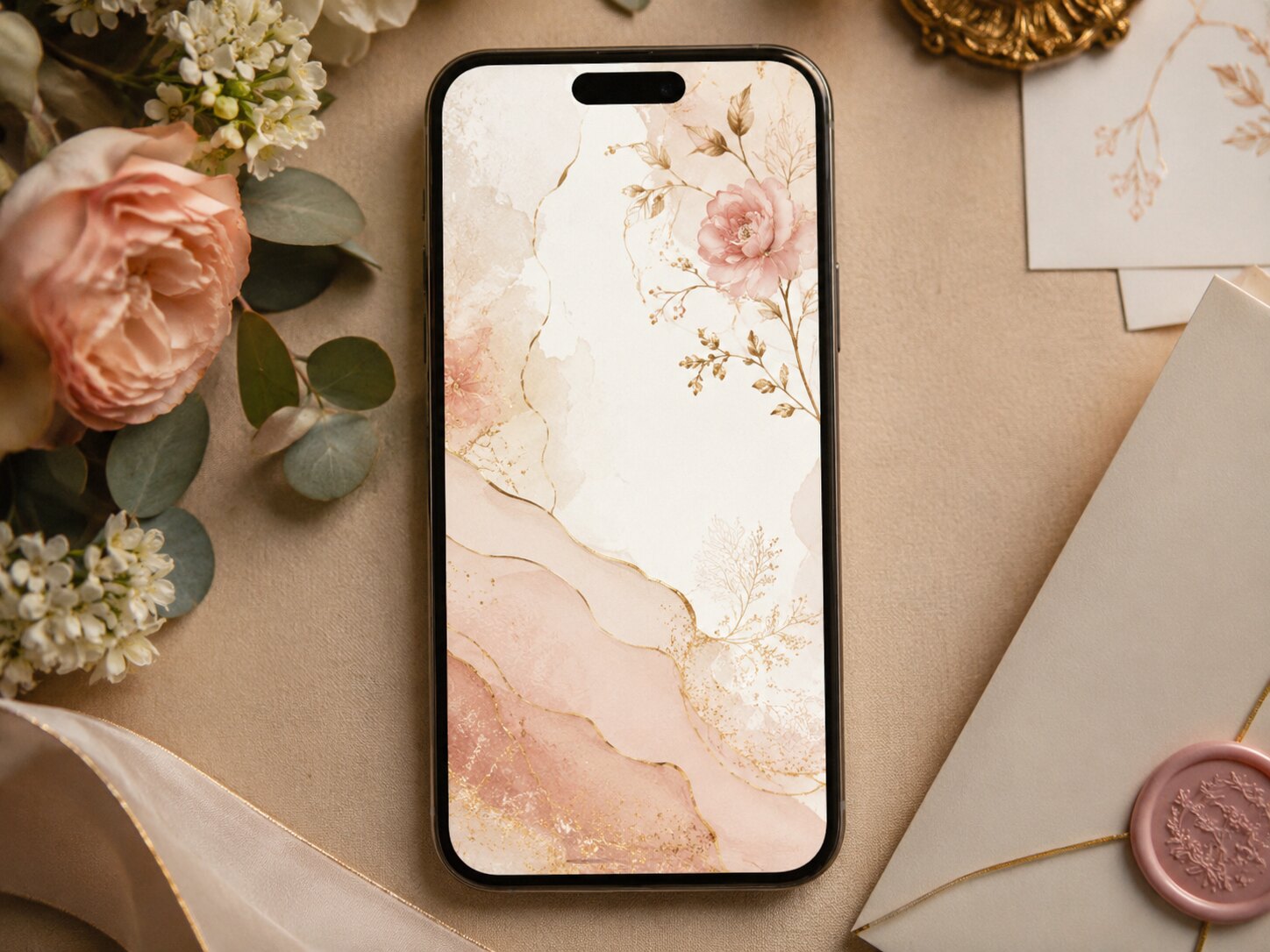 Invitación digital premium en celular para evento