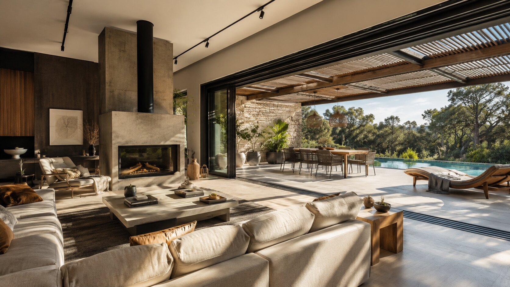 Foto premium de propiedad destacada para web inmobiliaria